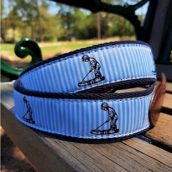 Accessories Pinehurst Blue Needlepoint Golf Belt Poshmark